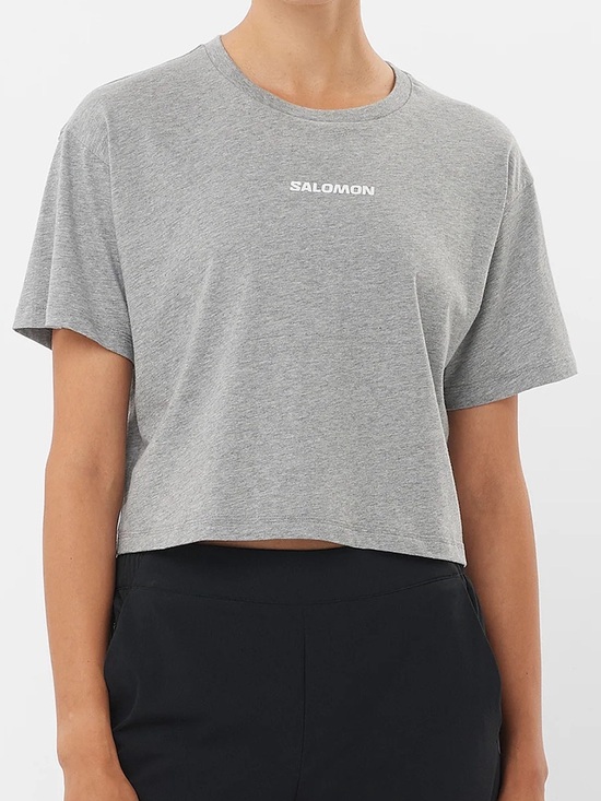 Salomon Tops - Salomon Logo Twist-1 Short Sleeve Tee — Size Medium